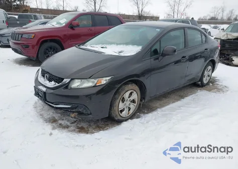 2013 Honda Civic Lx z USA, uszkodzony, nr VIN 19XFB2F57DE017071